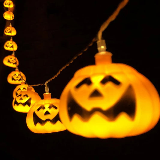 Halloween Pumpkin LED String Lights