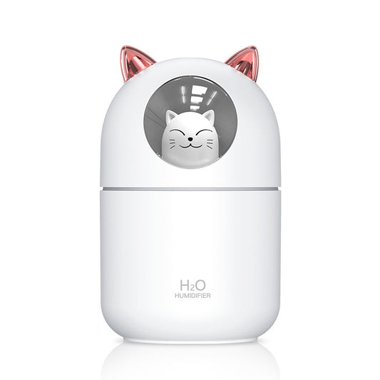 🧸Cute Bear USB Mini Humidifier – Home, Office & Car