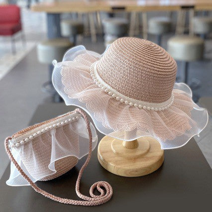 Children's Summer Straw Sun Hat