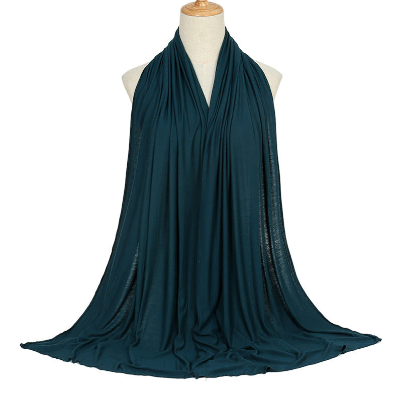 Solid Color Long Scarf