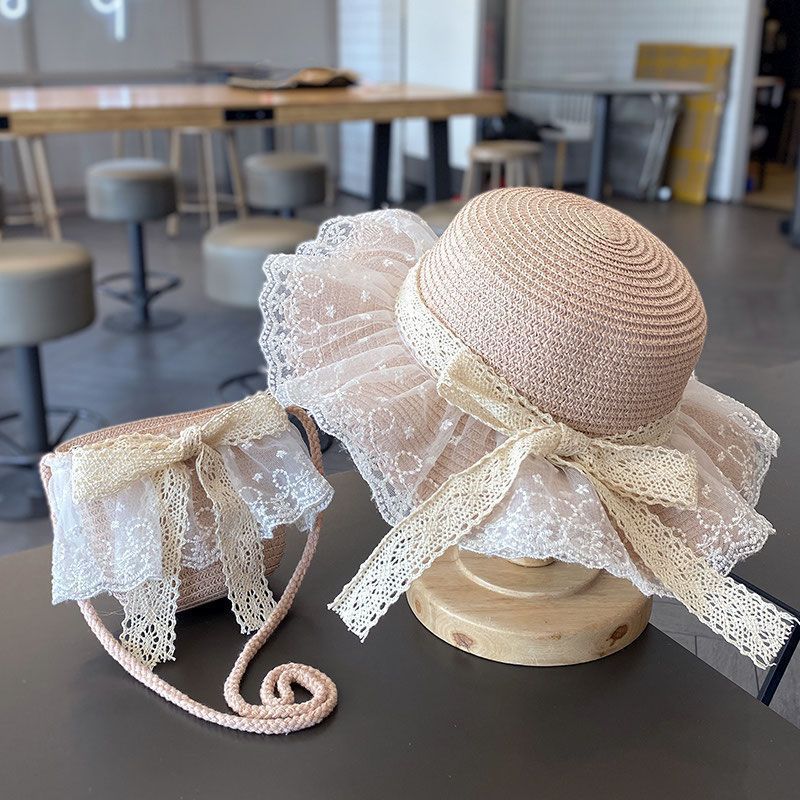 Children's Summer Straw Sun Hat