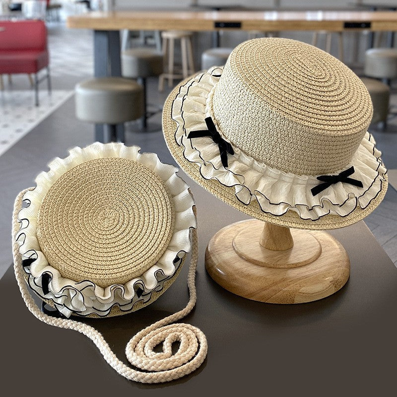 Children's Summer Straw Sun Hat