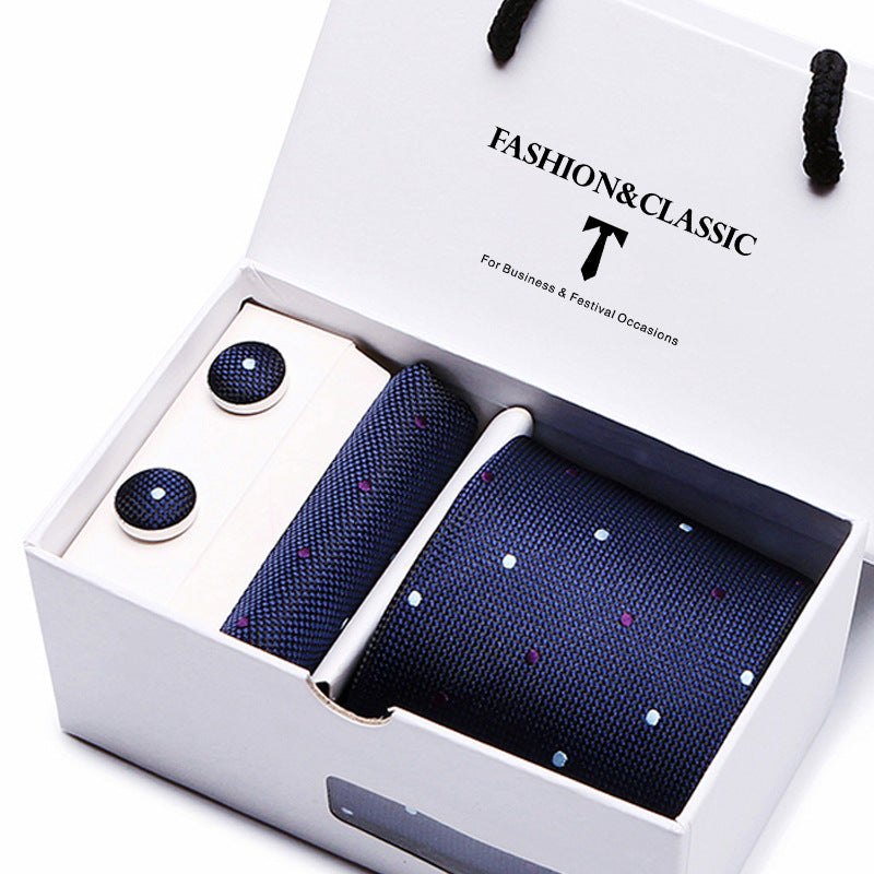 Men's tie gift box 5-piece