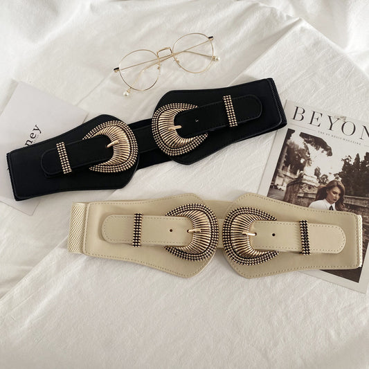 👗Women’s Elastic Wide Belt