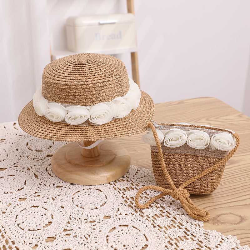 Children's Summer Straw Sun Hat