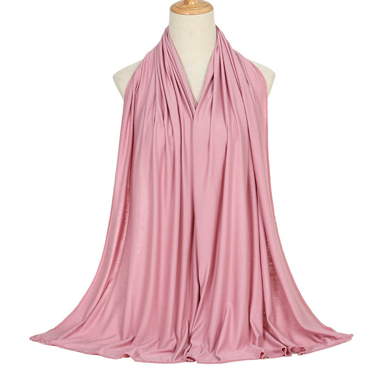 Solid Color Long Scarf