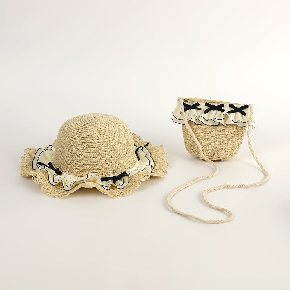 Children's Summer Straw Sun Hat