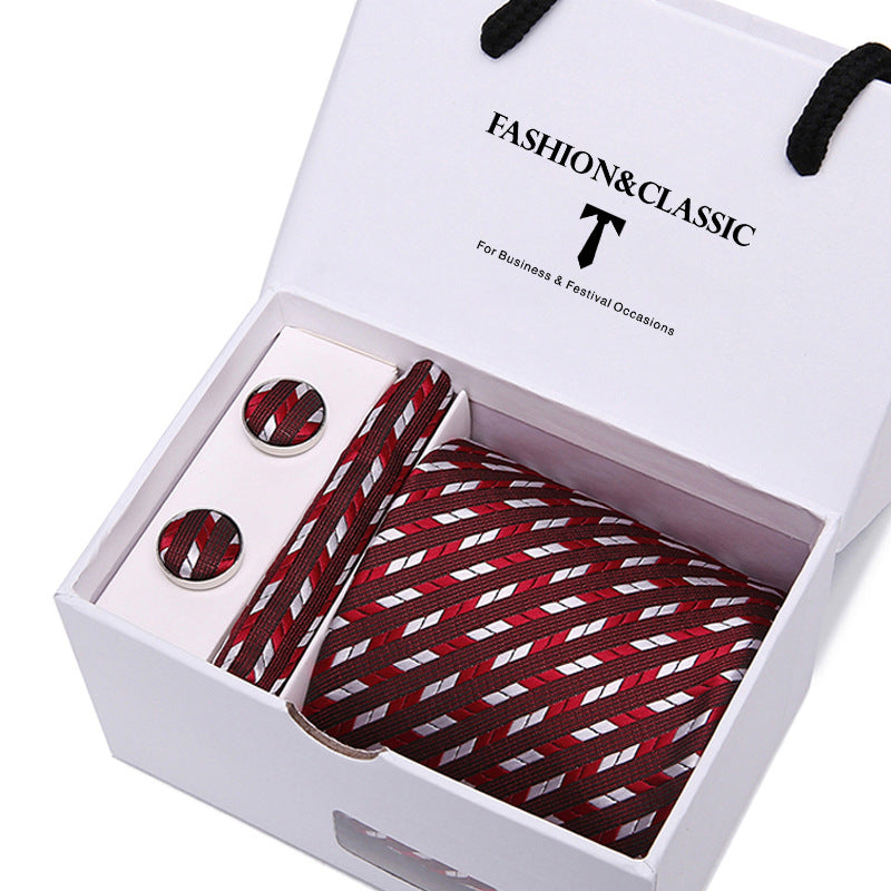 Men's tie gift box 5-piece