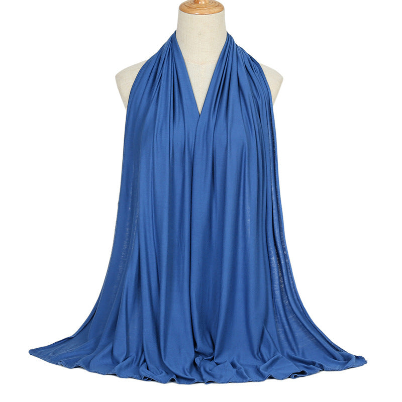 Solid Color Long Scarf