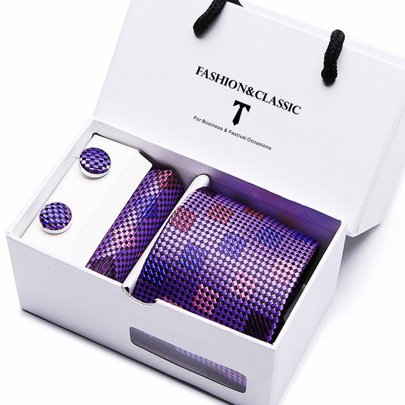 Men's tie gift box 5-piece