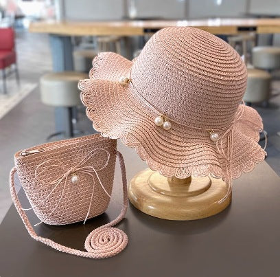 Children's Summer Straw Sun Hat
