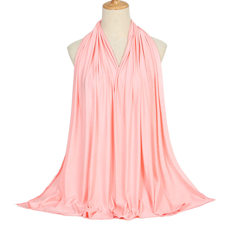 Solid Color Long Scarf