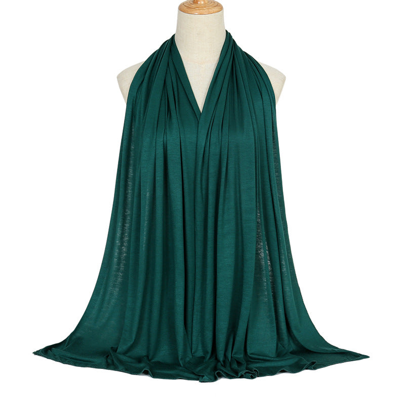 Solid Color Long Scarf