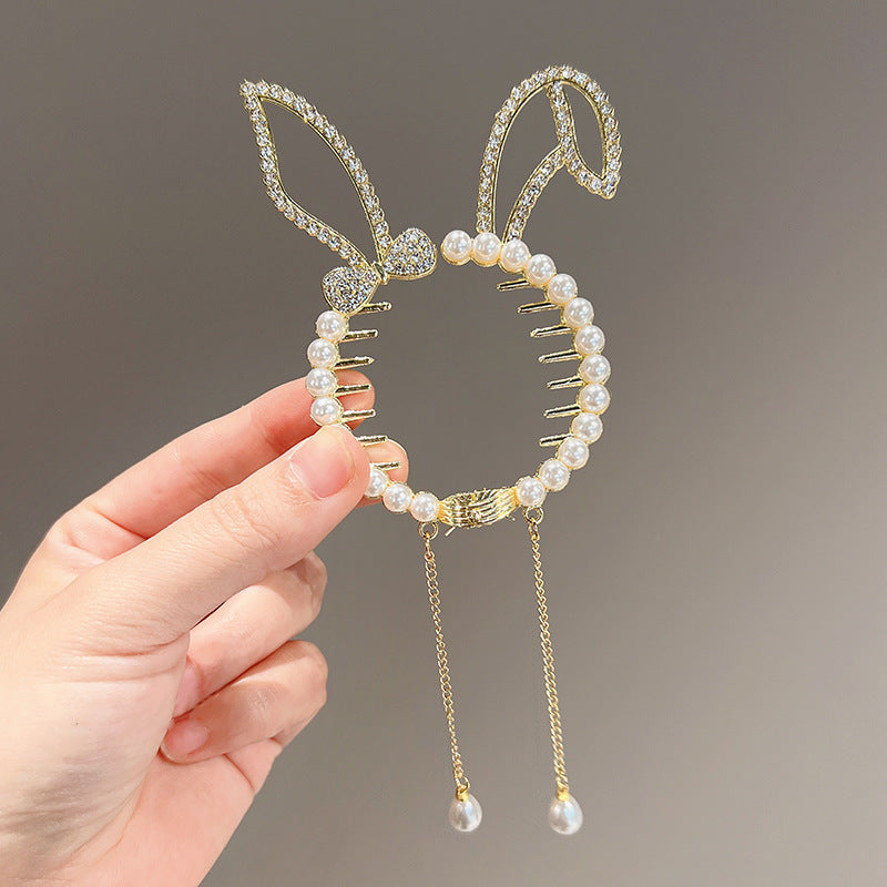 Girls' Tassel Ponytail Hair Clip
