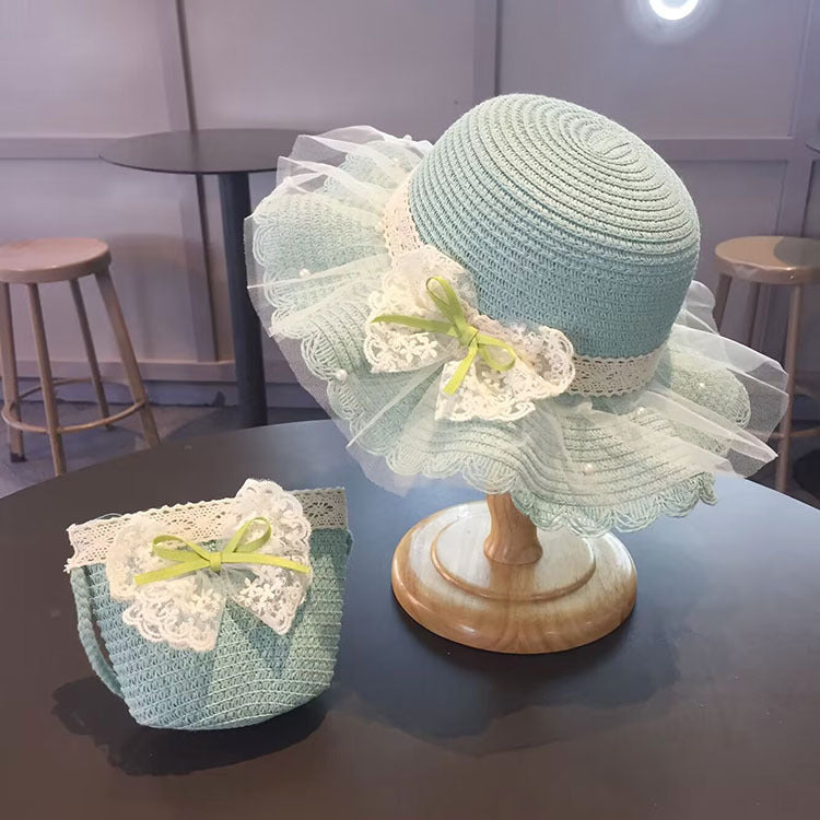 Children's Summer Straw Sun Hat