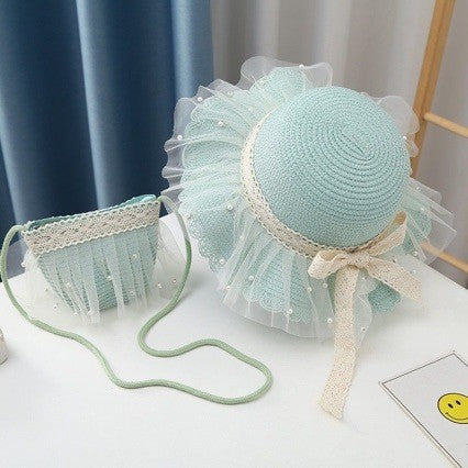 Children's Summer Straw Sun Hat