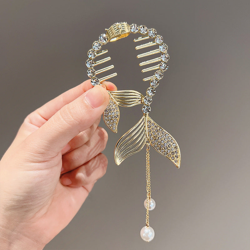 Girls' Tassel Ponytail Hair Clip