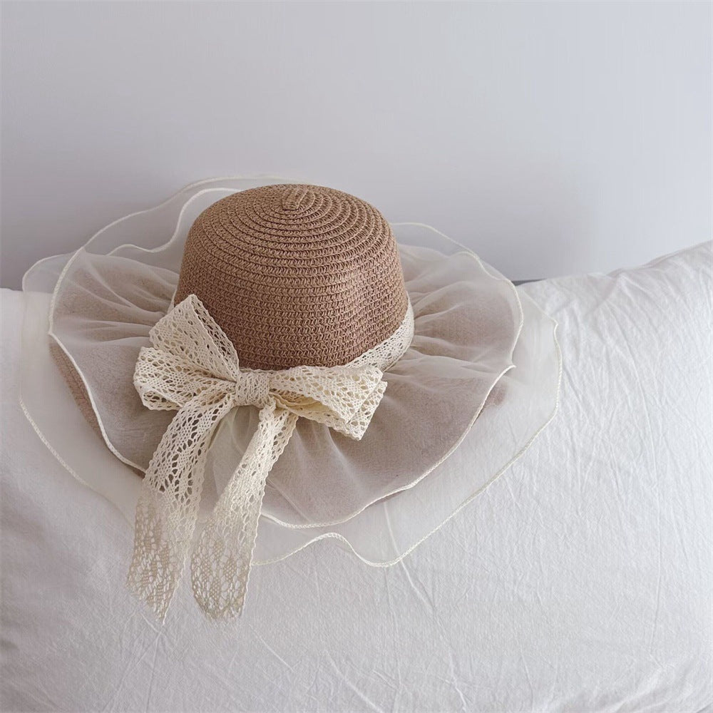 Children's Summer Straw Sun Hat