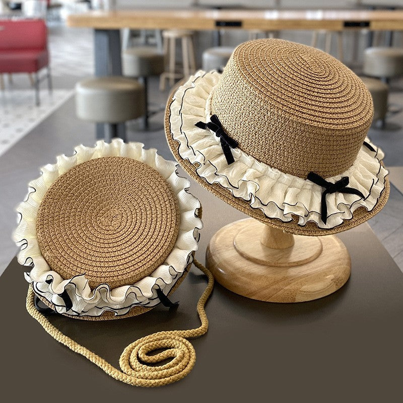 Children's Summer Straw Sun Hat