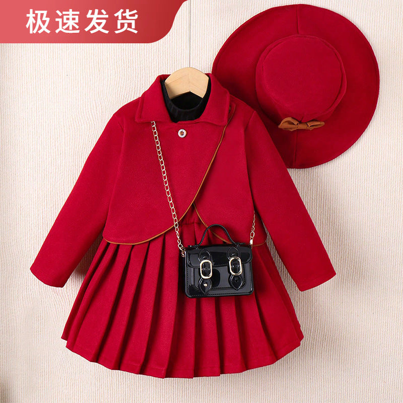 Autumn / Winter Girls' 3-Piece Set