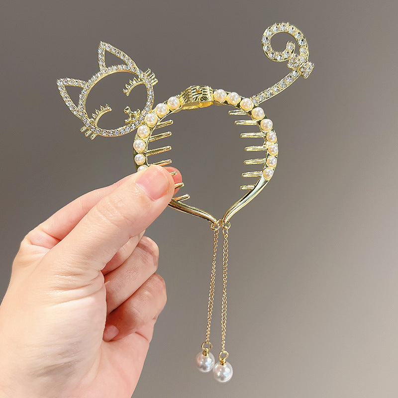 Girls' Tassel Ponytail Hair Clip