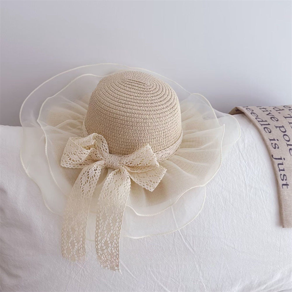Children's Summer Straw Sun Hat