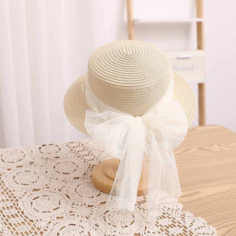 Children's Summer Straw Sun Hat