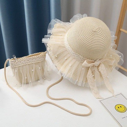 Children's Summer Straw Sun Hat