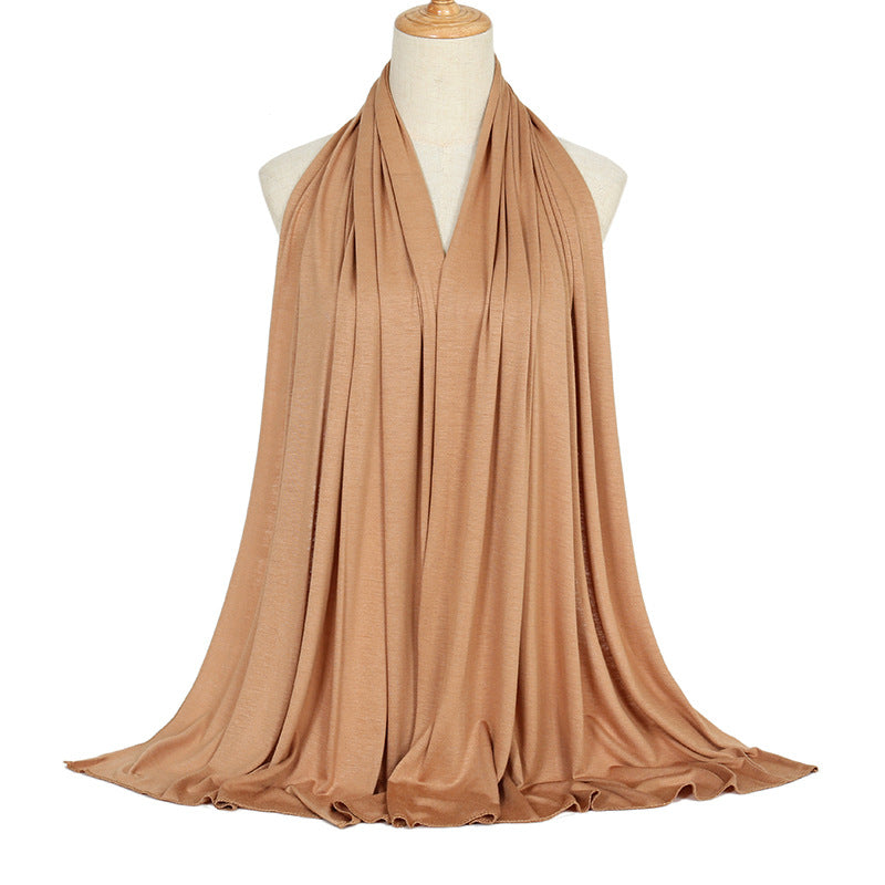 Solid Color Long Scarf