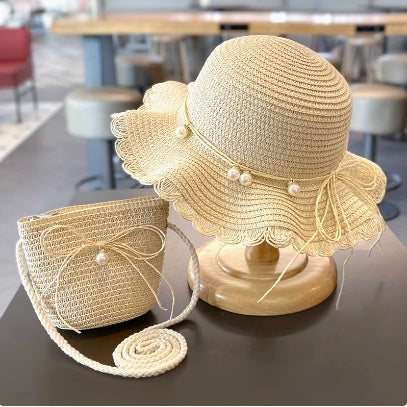 Children's Summer Straw Sun Hat