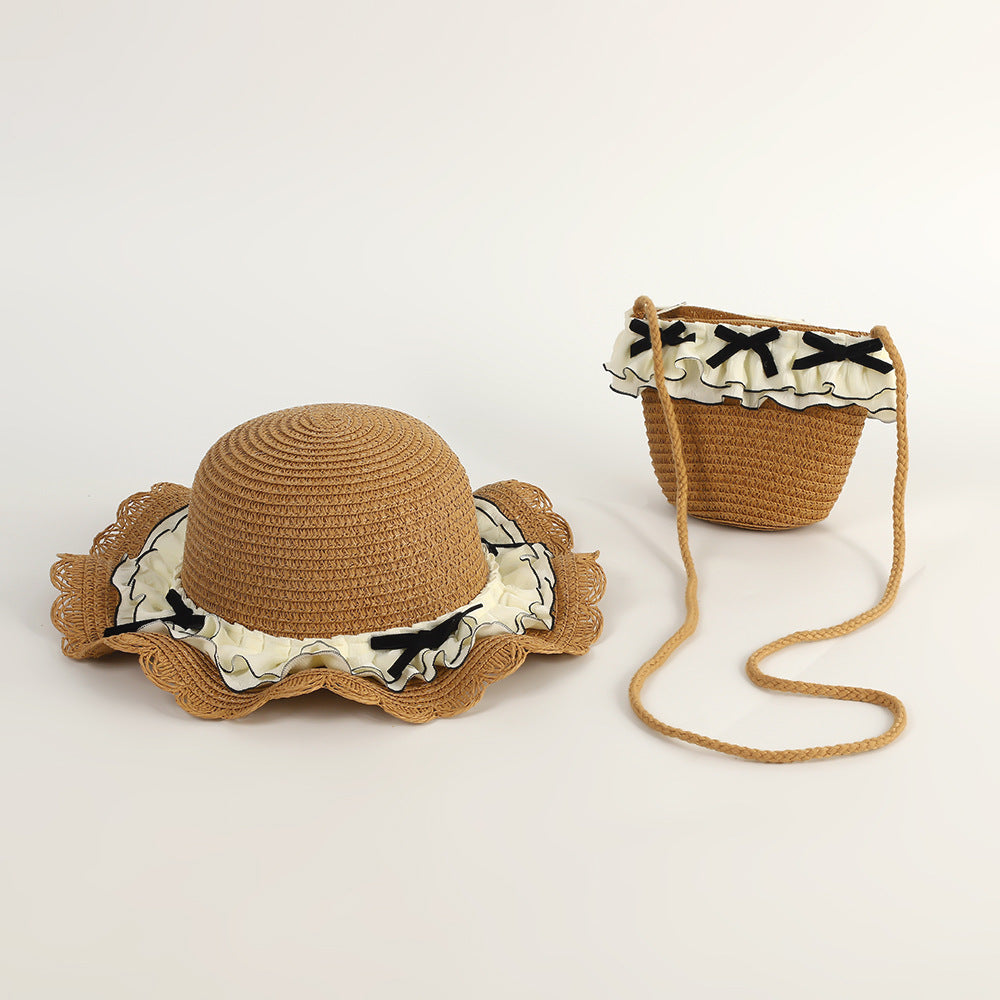 Children's Summer Straw Sun Hat