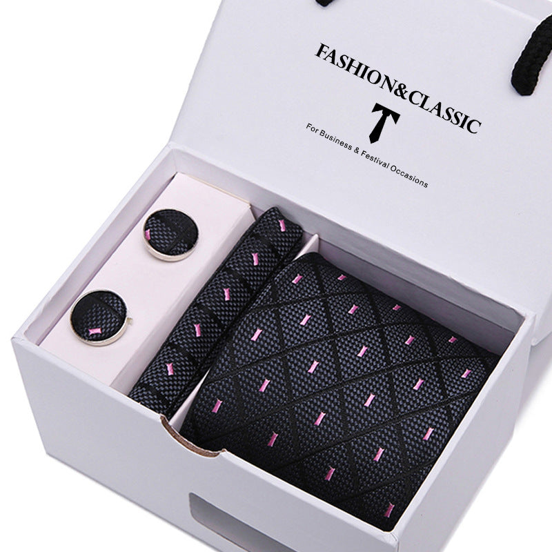 Men's tie gift box 5-piece