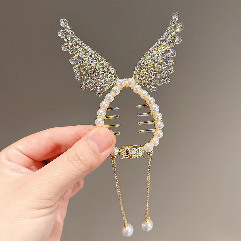 Girls' Tassel Ponytail Hair Clip