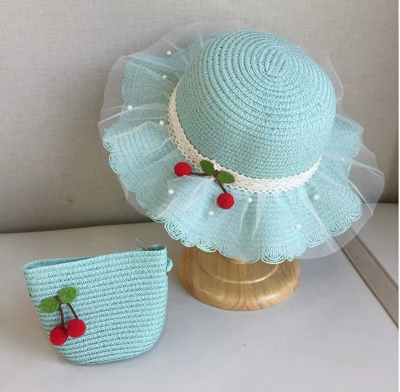 Children's Summer Straw Sun Hat