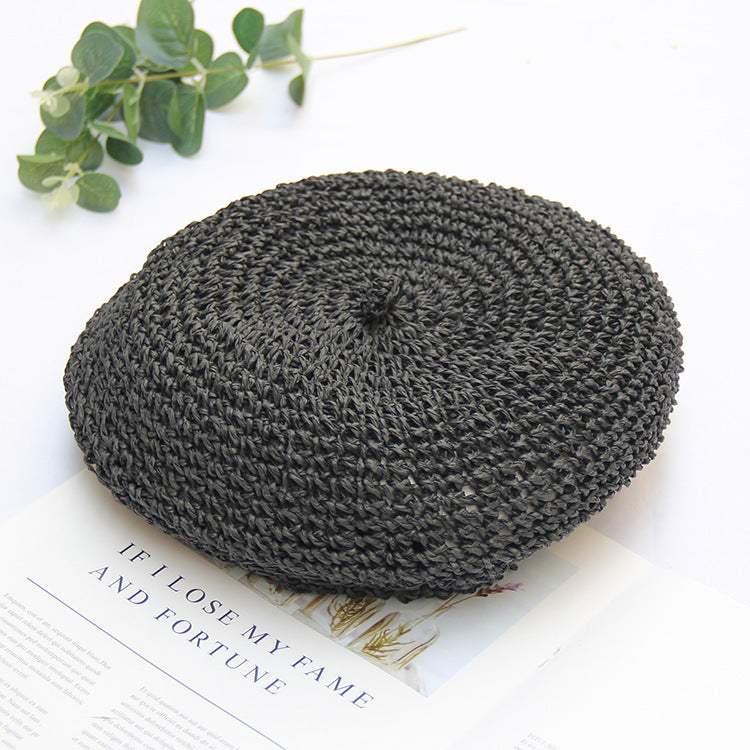 Women's Summer Straw Beret