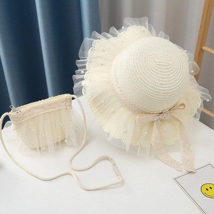 Children's Summer Straw Sun Hat