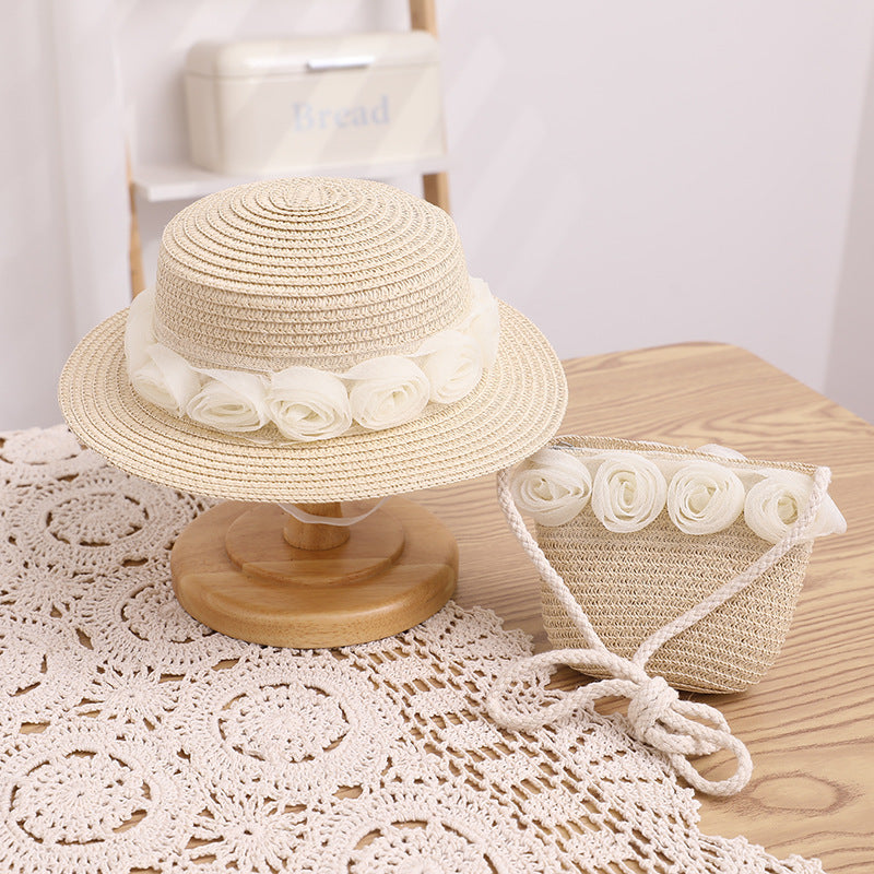 Children's Summer Straw Sun Hat