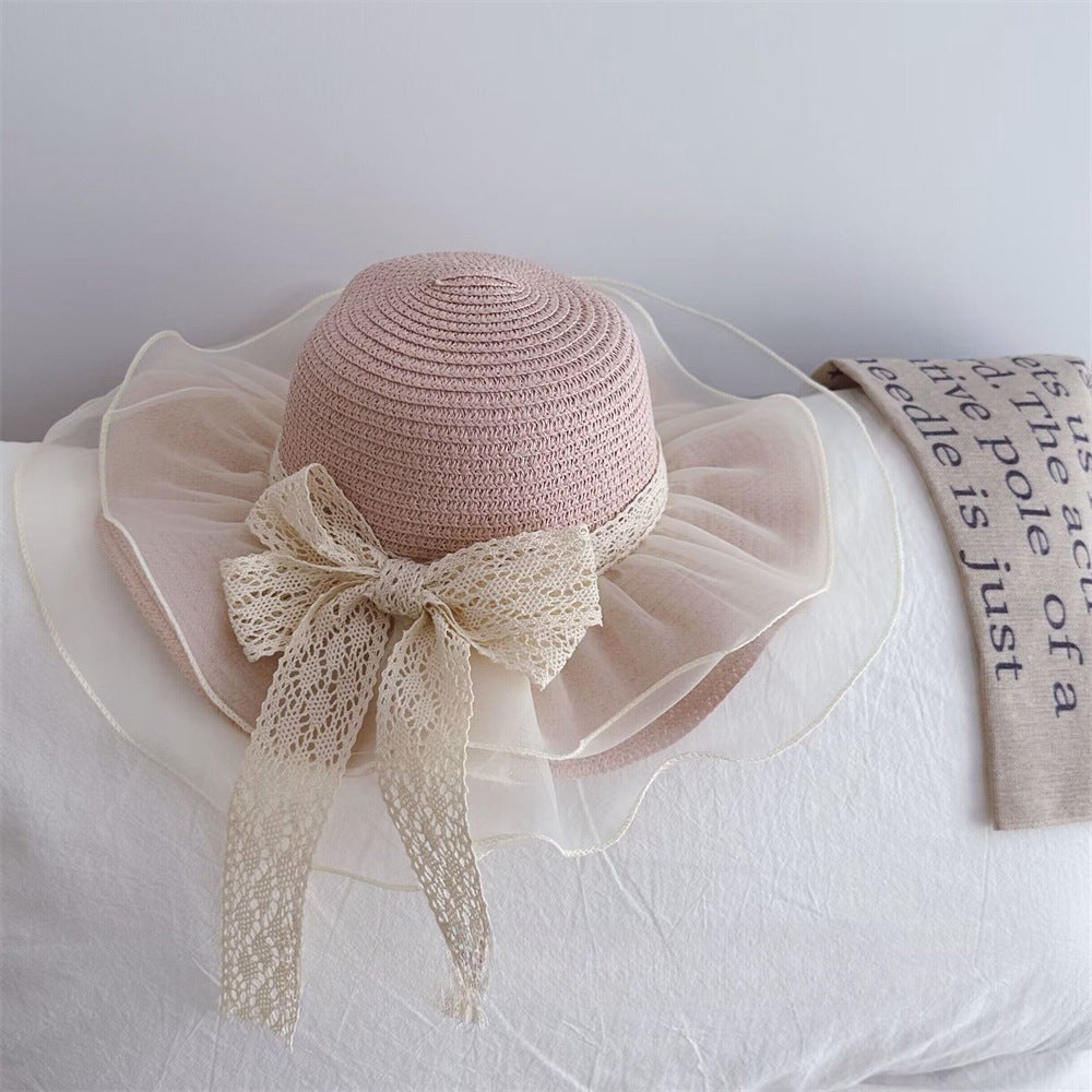 Children's Summer Straw Sun Hat