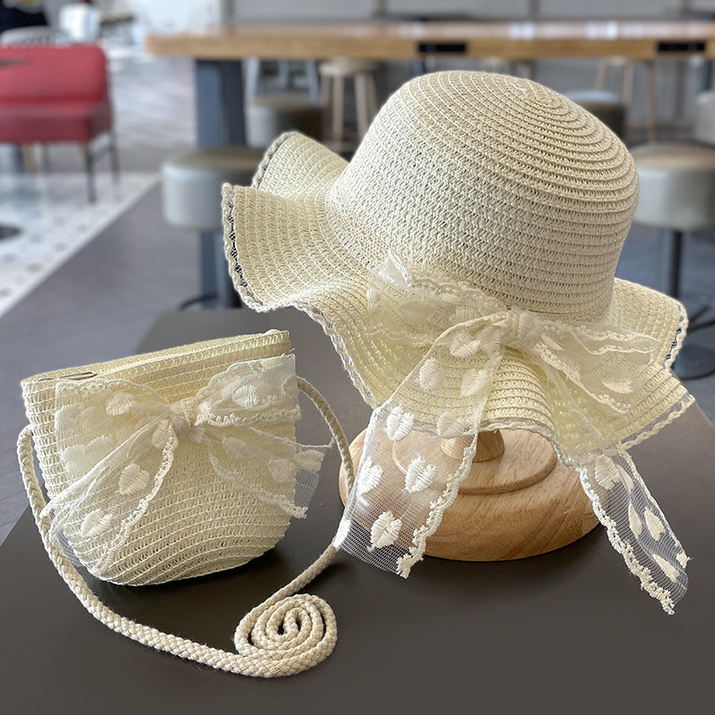 Children's Summer Straw Sun Hat