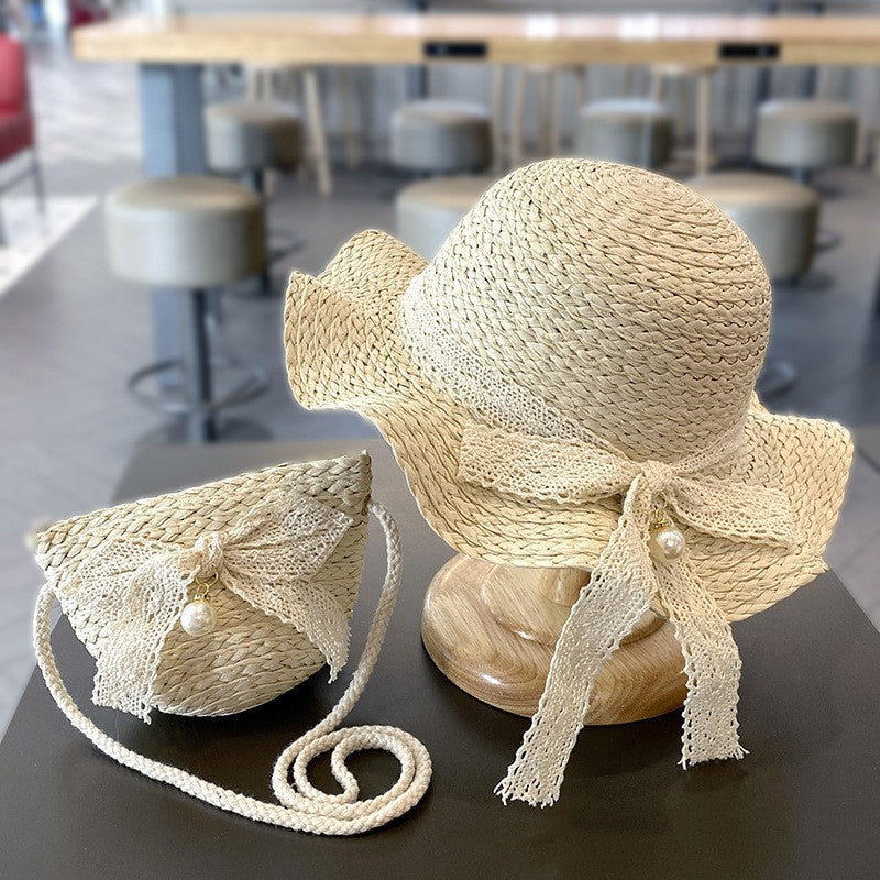 Children's Summer Straw Sun Hat