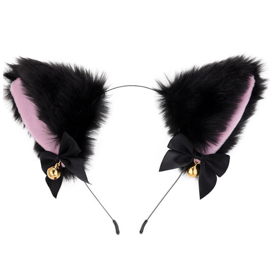 Cat Ear Bell Headband