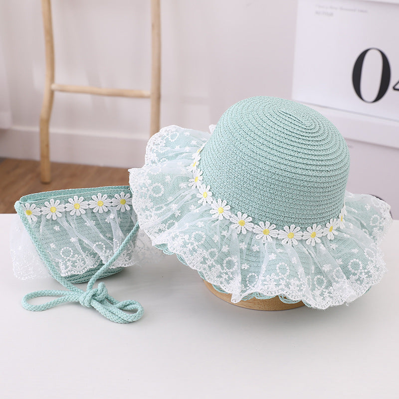 Children's Summer Straw Sun Hat