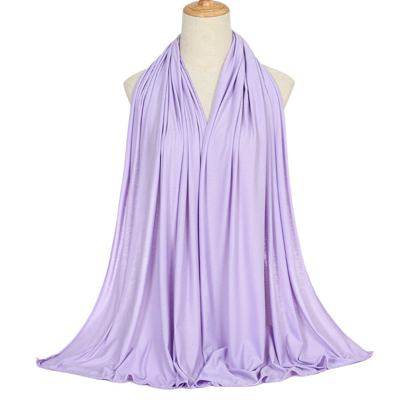 Solid Color Long Scarf