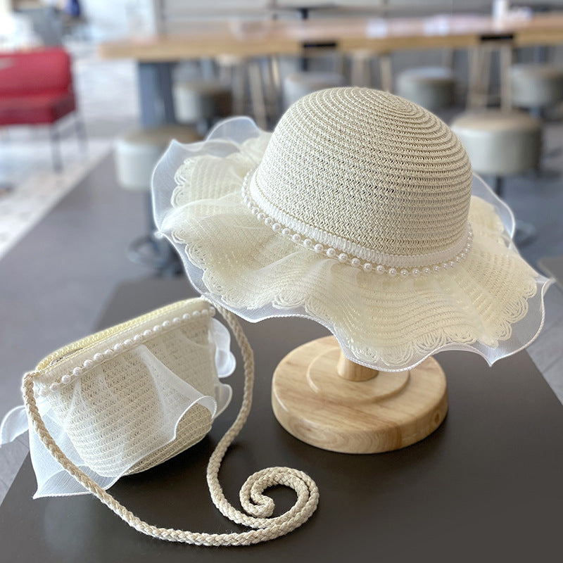 Children's Summer Straw Sun Hat