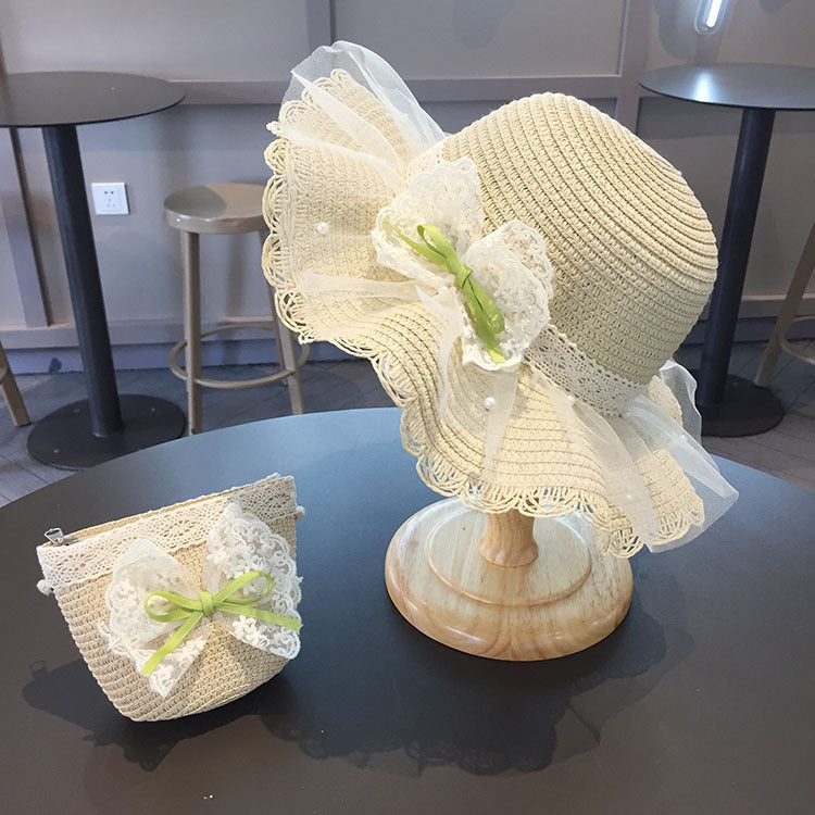 Children's Summer Straw Sun Hat