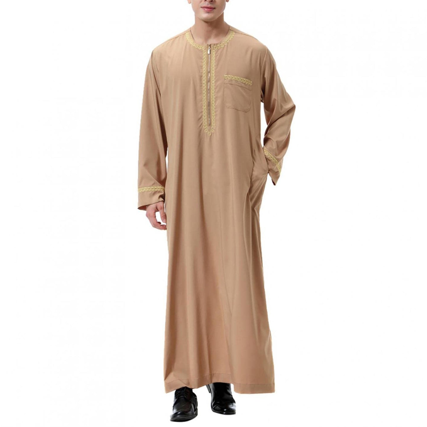 New Men’s Thobe – Round Neck Robe