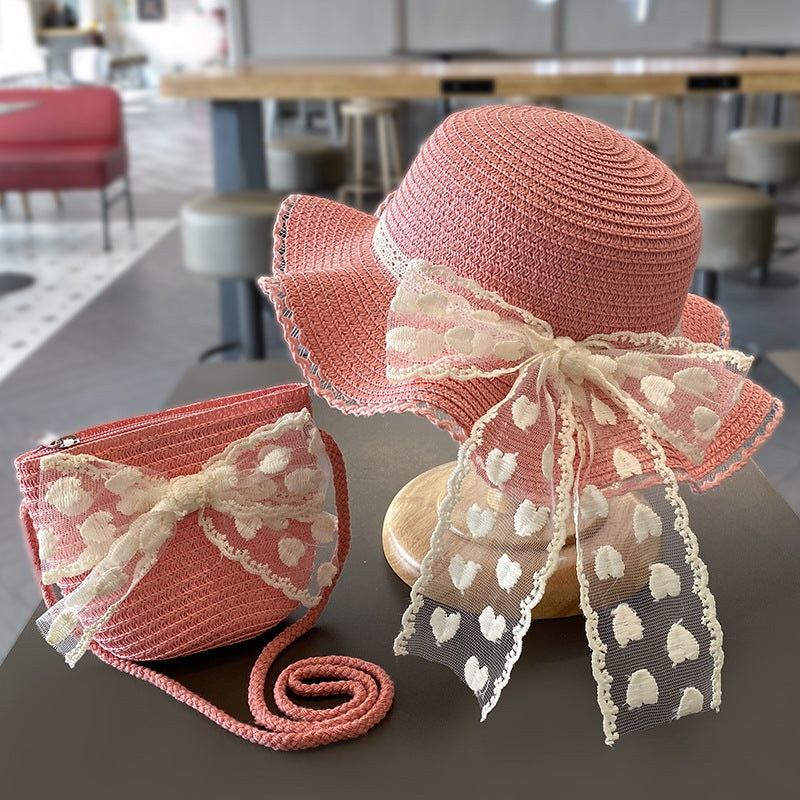 Children's Summer Straw Sun Hat