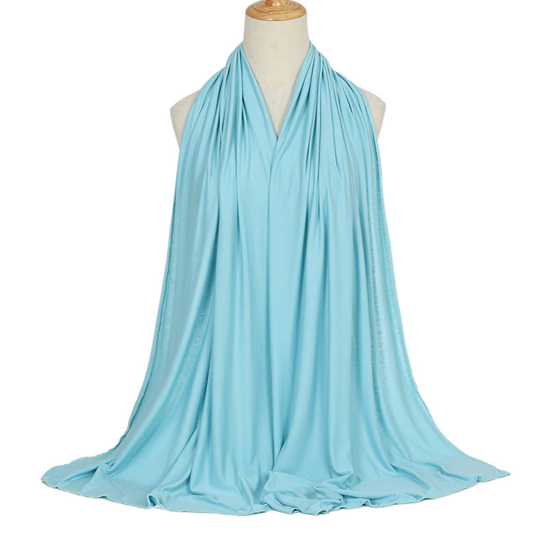 Solid Color Long Scarf