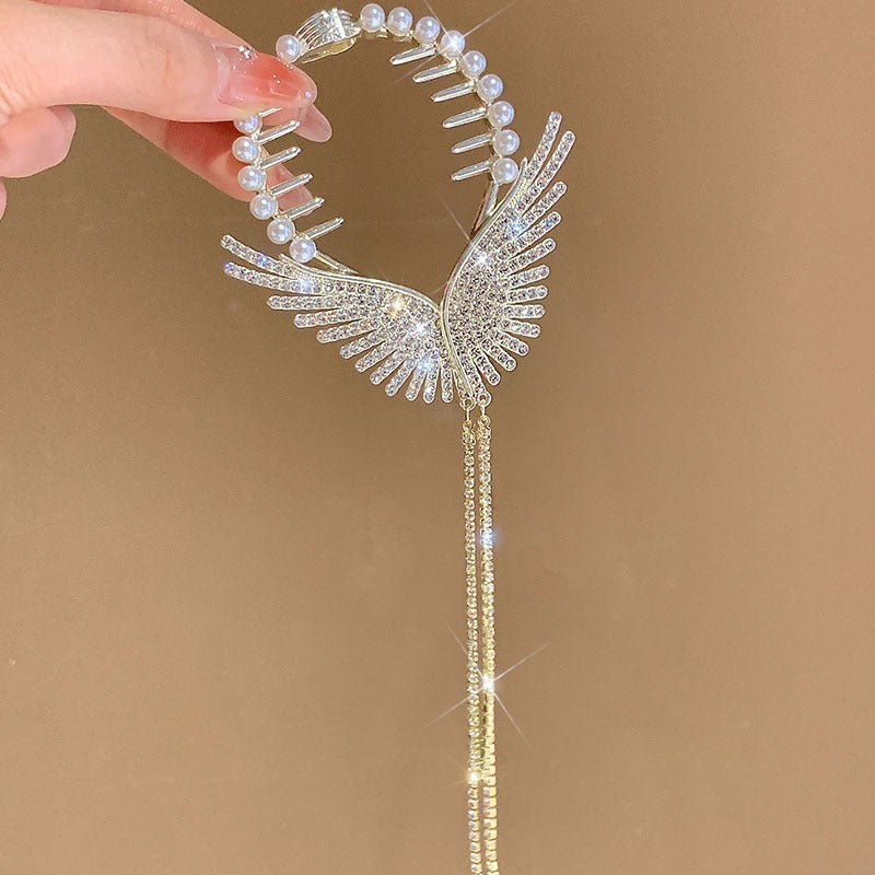 Girls' Tassel Ponytail Hair Clip