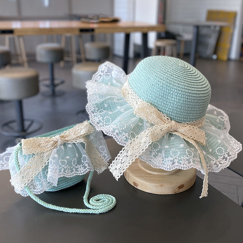 Children's Summer Straw Sun Hat